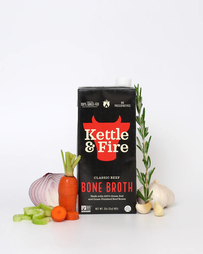 4-Pack: Beef Bone Broth - 32oz