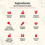 Butter Chicken Bone Broth 16oz Bone broth Kettle & Fire