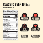 100% Grass-fed Beef Bone Broth - 16.9 oz