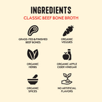 4-Pack: Beef Bone Broth - 32oz