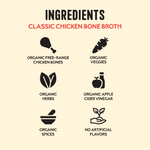 4 Pack: Chicken Bone Broth - 32oz