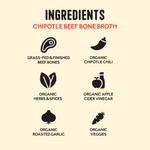Chipotle Beef Bone Broth - 16.9 oz