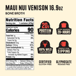 Maui Nui Venison Bone Broth - 16.9 oz