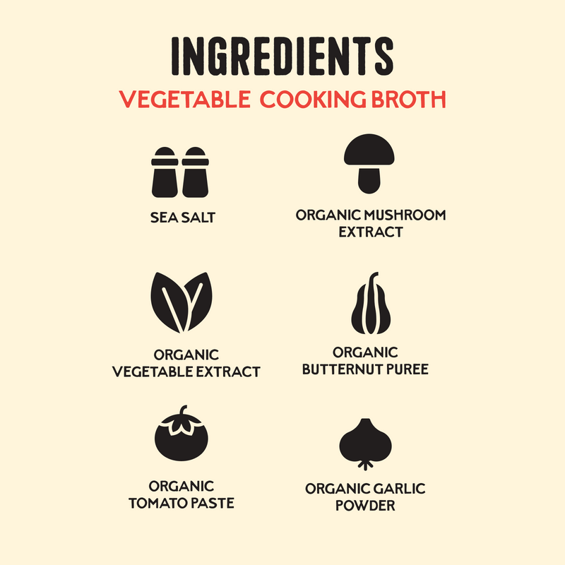 4 Pack: Vegetable Broth - 32oz
