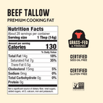 100% Grass-Fed & Finished Beef Tallow - 14 oz