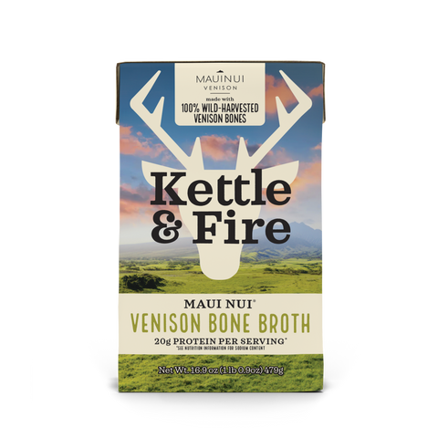 Maui Nui Venison Bone Broth - 16.9 oz