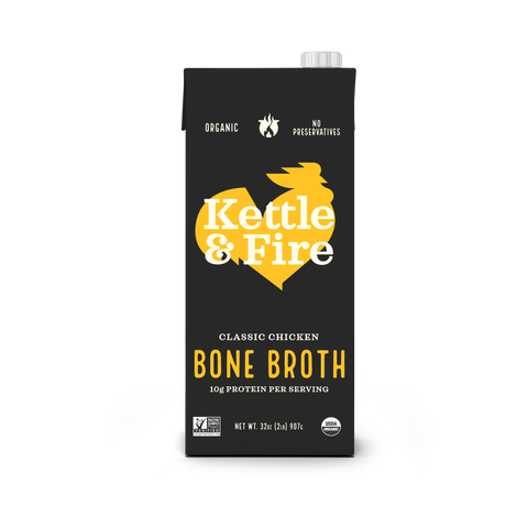 4 Pack: Chicken Bone Broth - 32oz