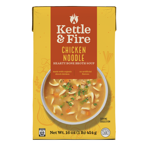 Chicken Noodle Hearty Soup