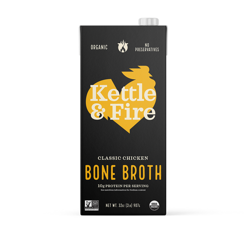 4 Pack: Chicken Bone Broth - 32oz