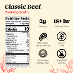 4 Pack: Beef Cooking Broth
