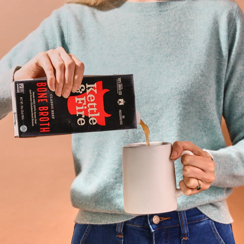 4-Pack: Beef Bone Broth - 32oz