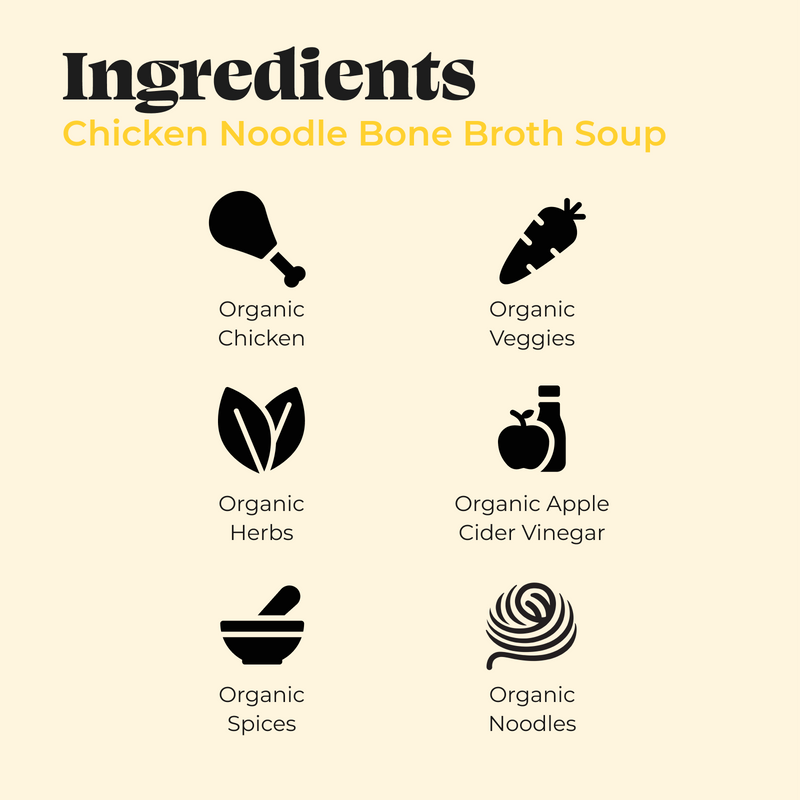 Chicken Noodle Hearty Soup