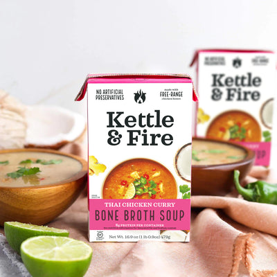 Thai Curry Soup (Made With Bone Broth) Soups Kettle & Fire