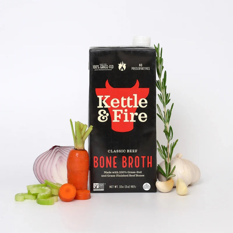 4-Pack: Beef Bone Broth - 32oz