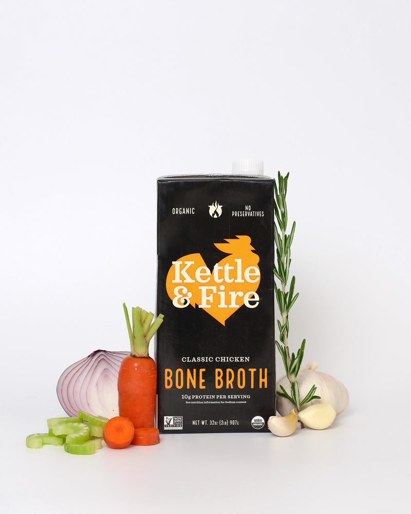 6 Pack: Chicken Bone Broth - 32oz