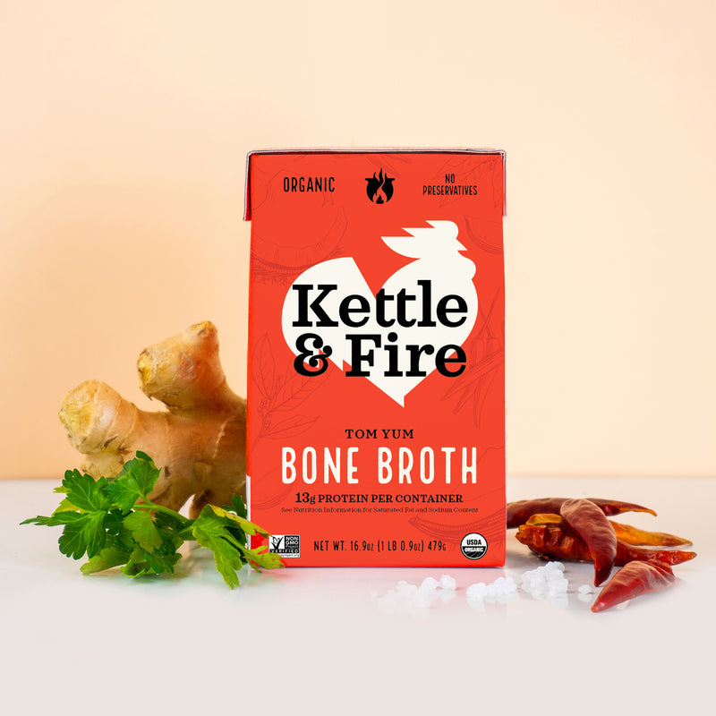 Tom Yum Chicken Keto Broth - 16.9 oz
