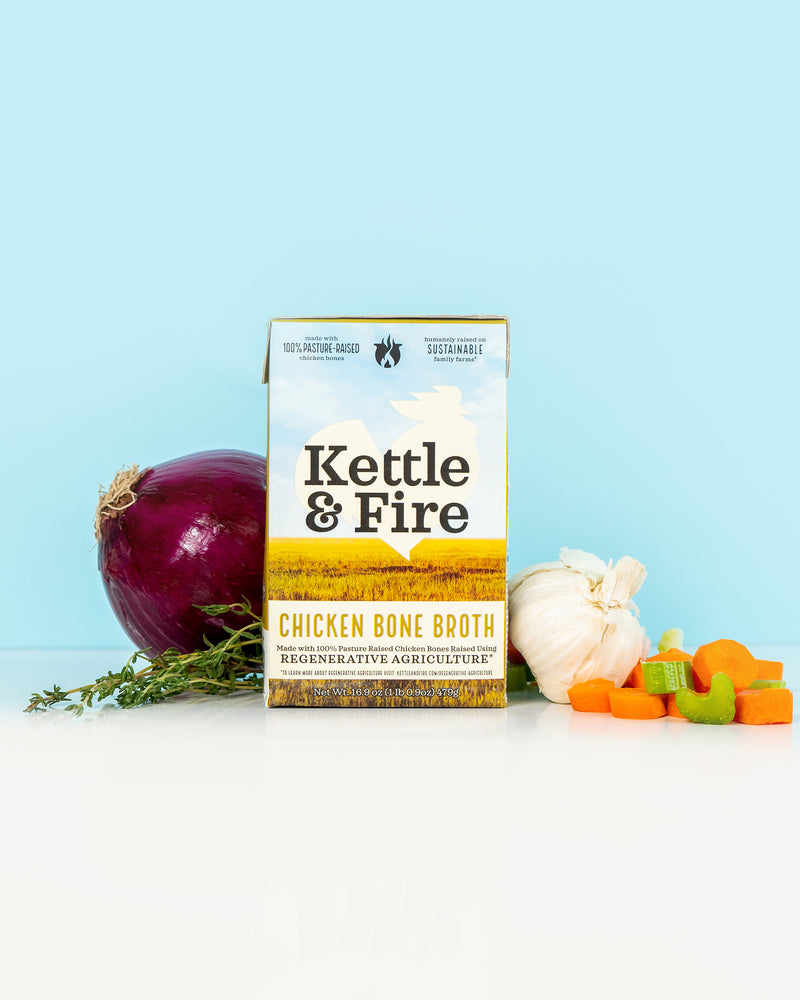 Regenerative Chicken Bone Broth - 16.9 oz