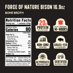 Bison Bone Broth - 16.9 oz