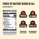 Bison Bone Broth - 16.9 oz