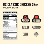 4 Pack: Chicken Low Sodium Cooking Broth - 32oz