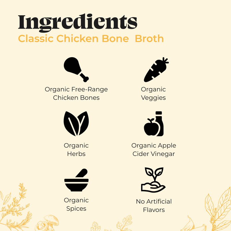 Chicken Bone Broth - 16.9 oz