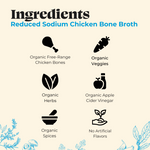 Reduced Sodium Chicken Bone Broth