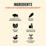 Bison Bone Broth - 16.9 oz