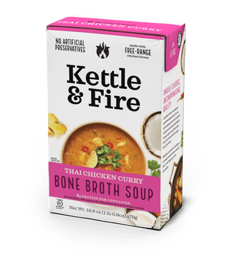 Thai Curry Soup (Made With Bone Broth) Soups Kettle & Fire 