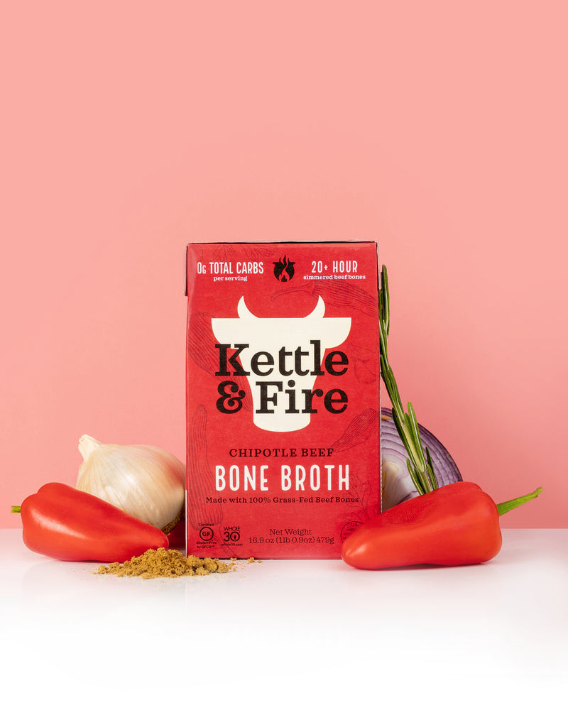 Chipotle Beef Bone Broth - 16.9 oz