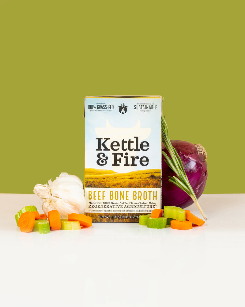 Regenerative Beef Bone Broth - 16.9 oz