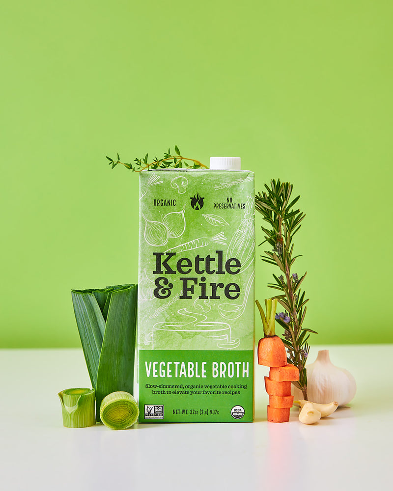 4 Pack: Vegetable Broth - 32oz
