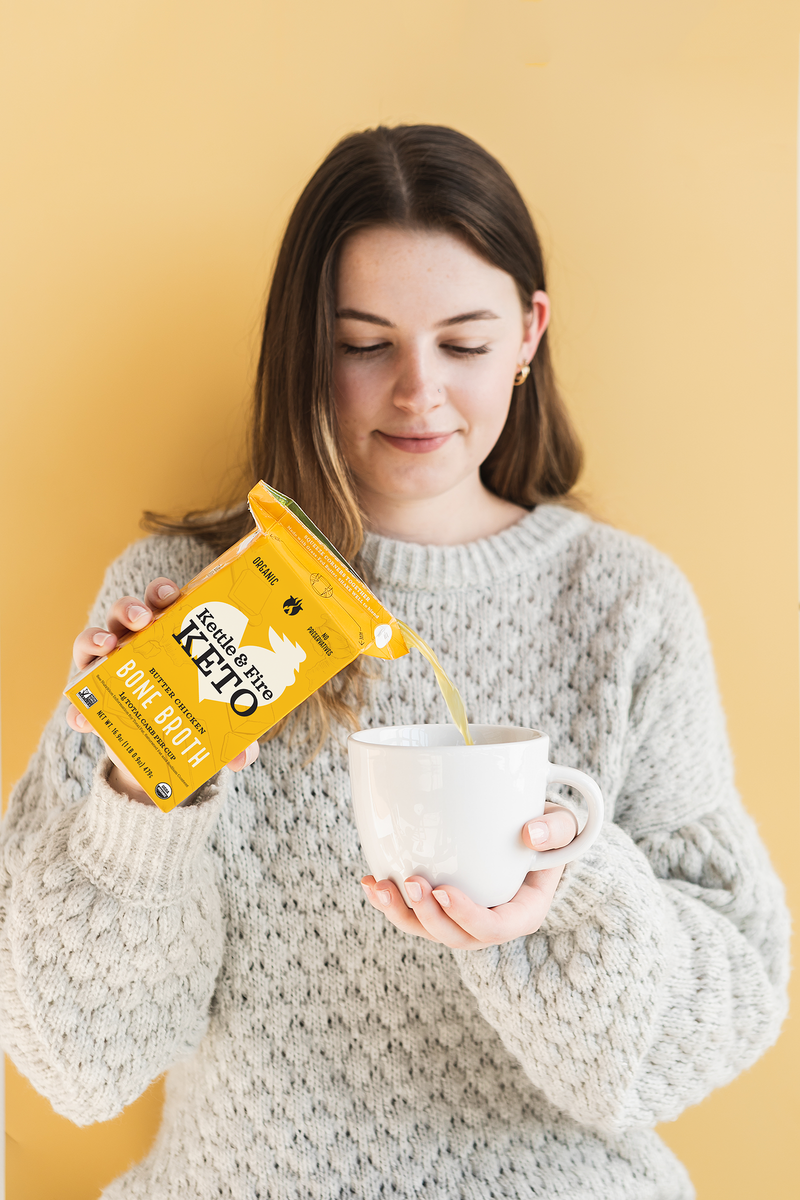 Butter Chicken Keto Broth - 16.9 oz