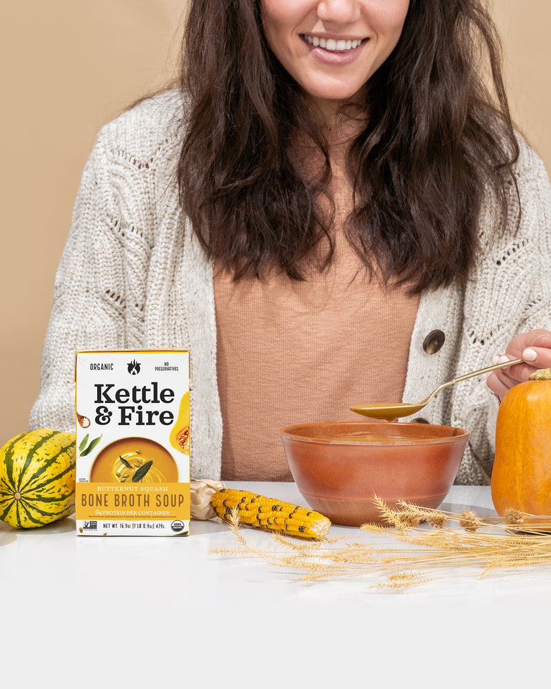 Butternut Squash Soup (Made With Bone Broth) - 16.9 oz