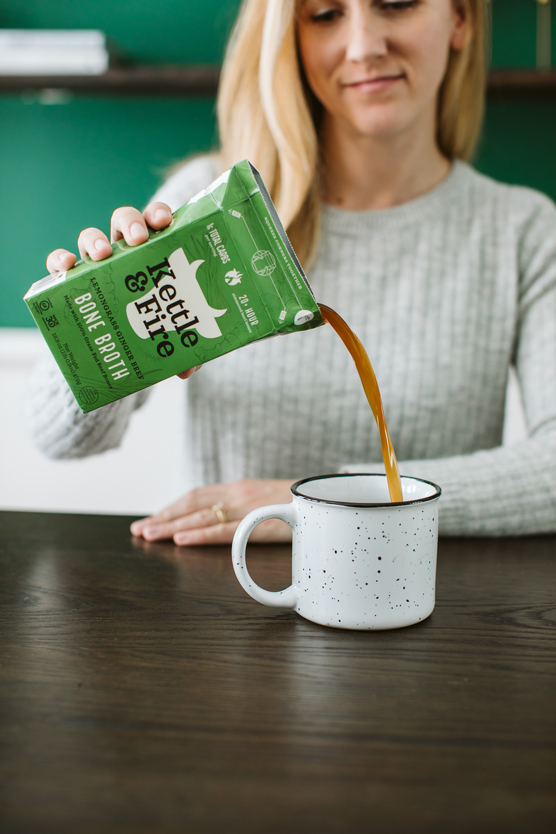 Lemongrass Ginger Beef Bone Broth - 16.9 oz