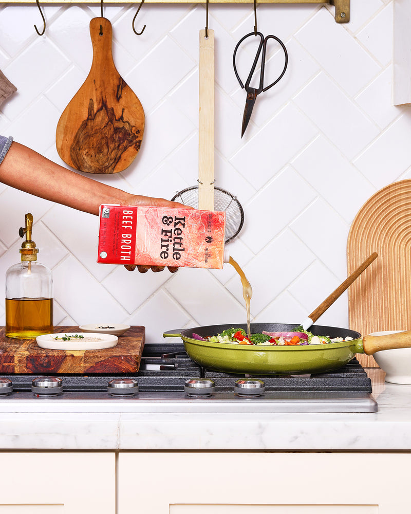 4 Pack: Beef Cooking Broth