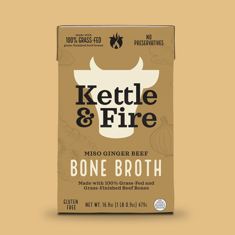 Miso Ginger Beef Bone Broth