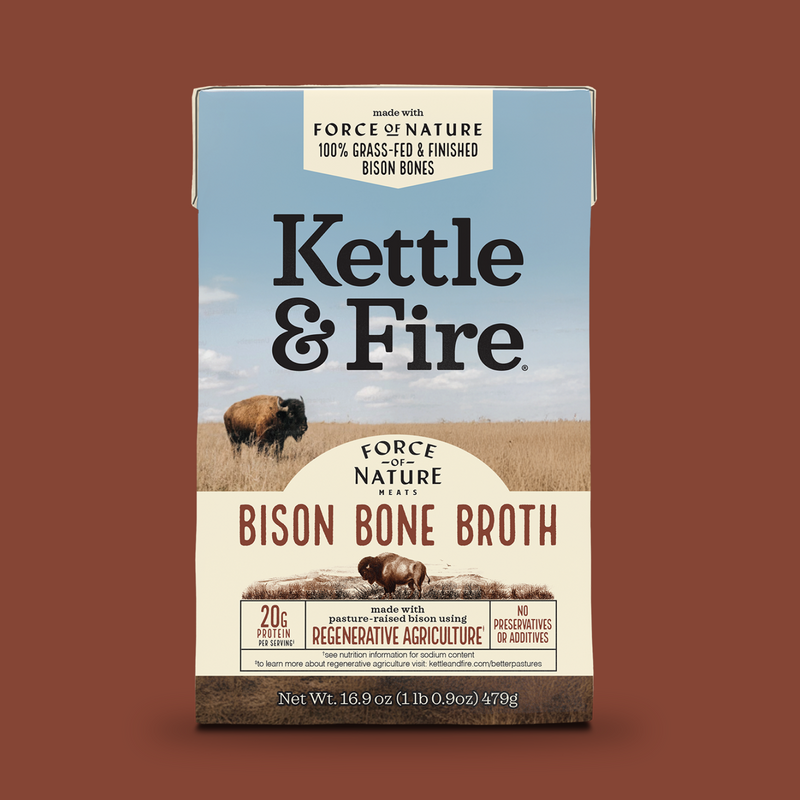 Force of Nature Bison Bone Broth