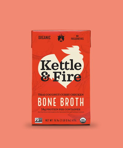 Thai Coconut Curry Chicken Bone Broth - 16.9 oz