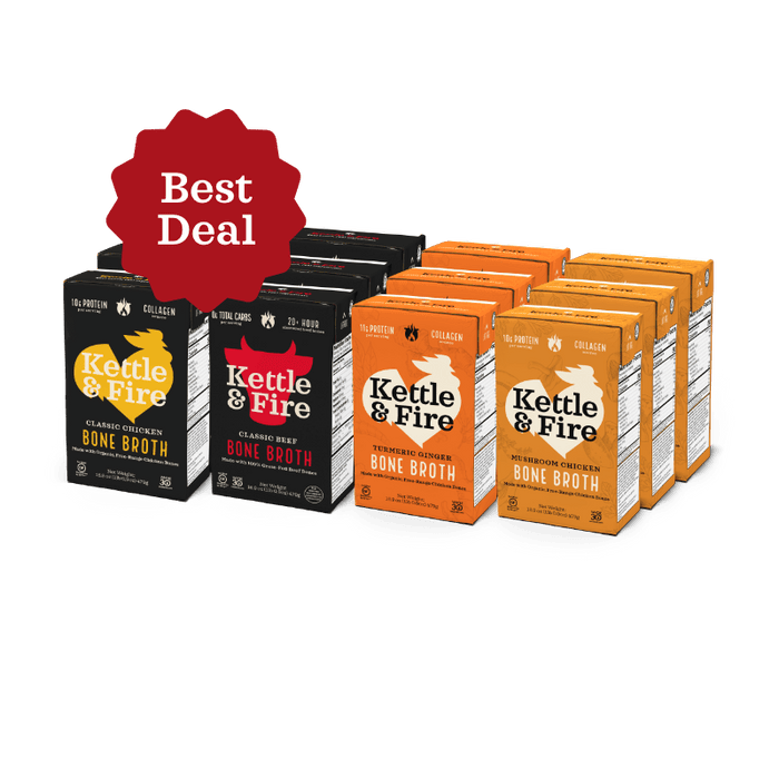 12 Pack: Monthly Routine Bundle Kettle & Fire 