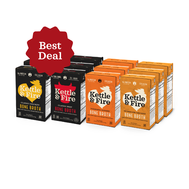 12 Pack: Monthly Routine Bundle Kettle & Fire 