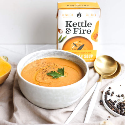 Butternut Squash Soup (Made With Bone Broth) Soups Kettle & Fire 