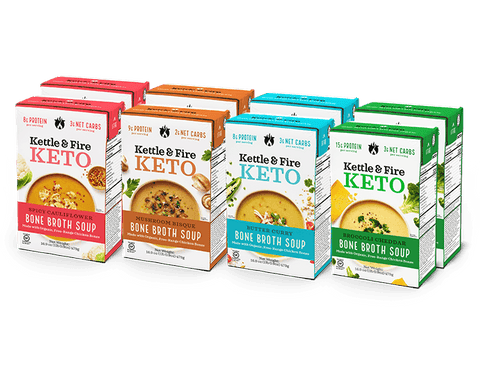 8-Pack: Keto Soups Bundle Bundle Kettle & Fire 