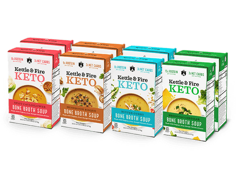 8-Pack: Keto Soups Bundle Bundle Kettle & Fire 