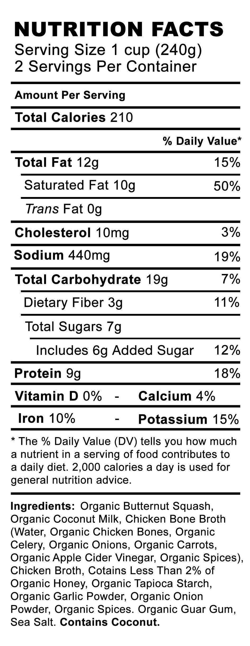 Butternut Squash Soup Made With Bone Broth Soups Kettle & Fire 