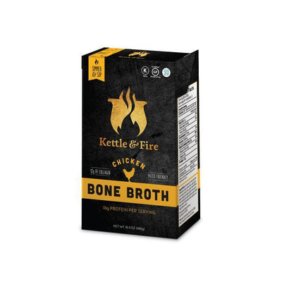 12-Pack: Chicken Only Bundle Bone broth Kettle & Fire 
