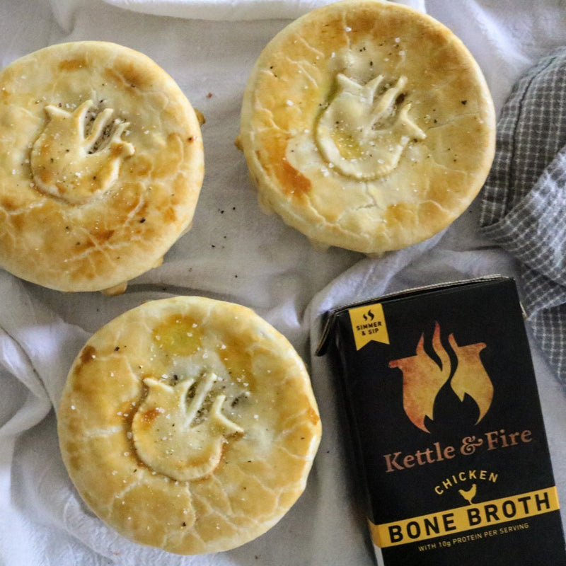 12-Pack: Chicken Only Bundle Bone broth Kettle & Fire 