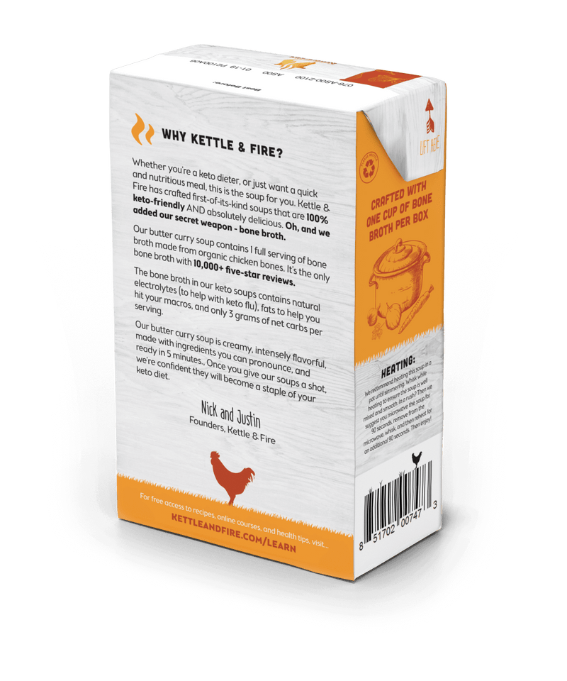 Butter Curry Keto Soup Keto Soups Kettle & Fire 