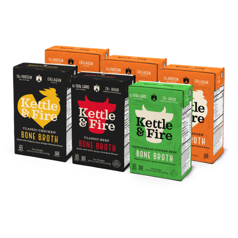 6 Pack: Inflammation recovery starter pack Bundle Kettle & Fire 
