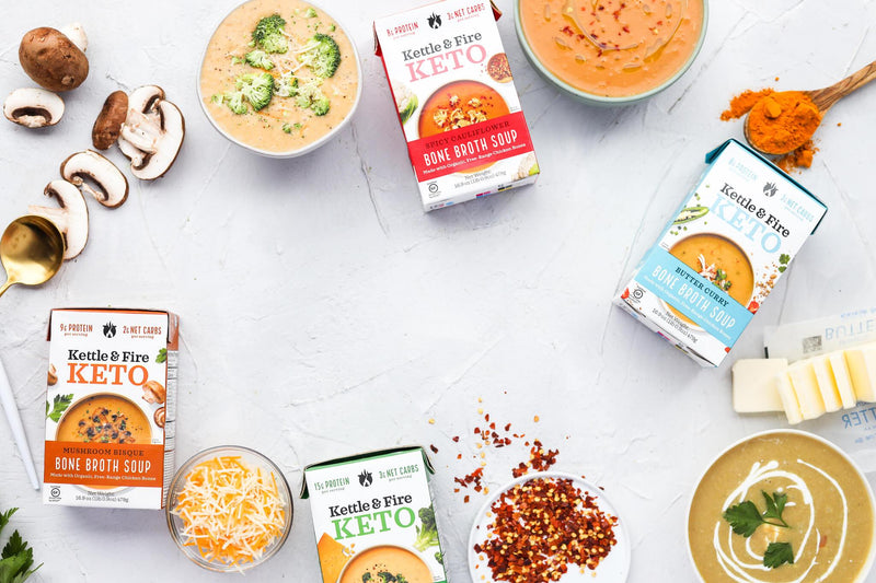 8-Pack: Keto Soups Bundle Bundle Kettle & Fire 