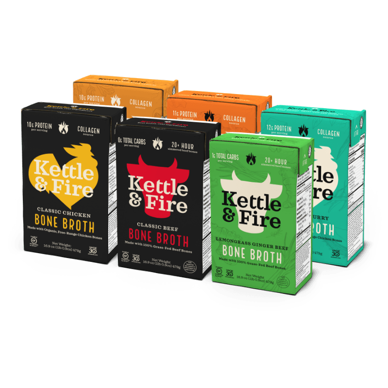 6 Pack: Trim down starter pack Bundle Kettle & Fire 
